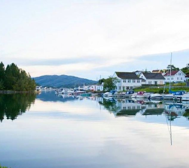 Alvøen area by the sea