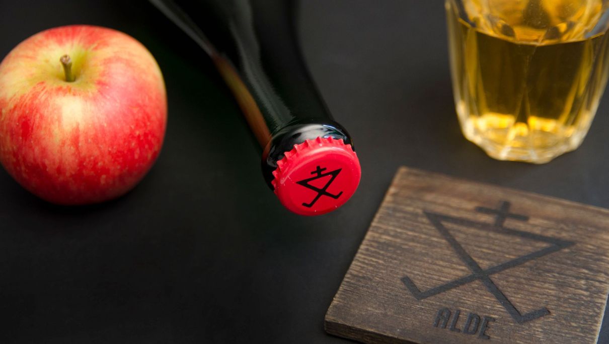 Alde cider bottle cap