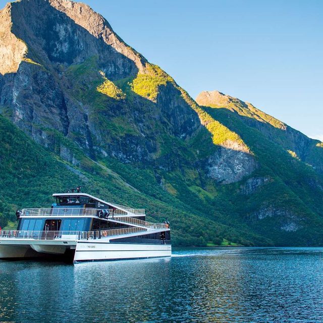 electrical cruise to UNESCO's Nærøyfjorden