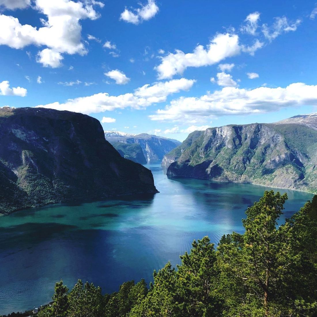 Beautiful Nærøyfjorden view