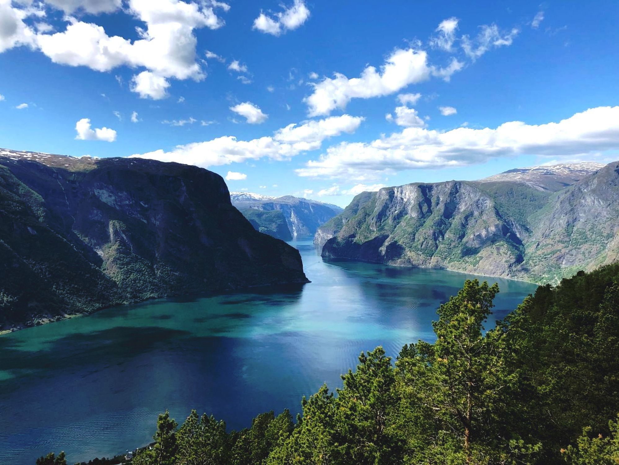 Beautiful Nærøyfjorden view